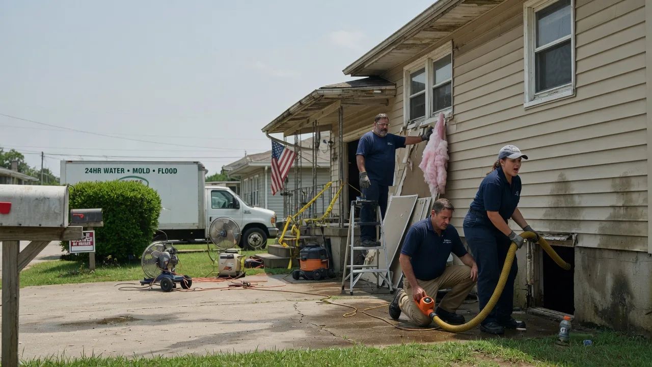 Water Damage Repair in Fork, SC near me